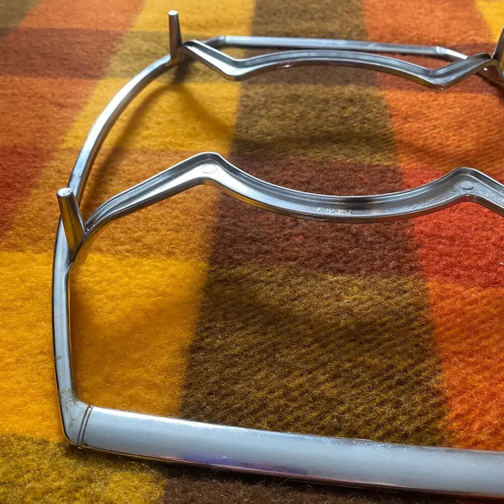Vintage Corning Ware P-10-M-I Metal Casserole Footed Serving Stand Holder